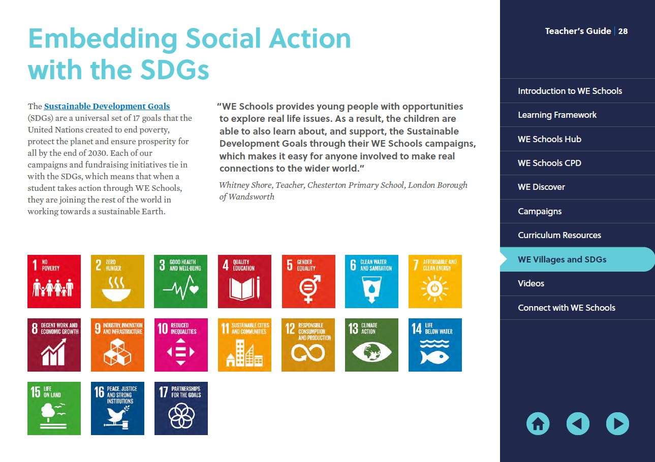 SDGs and WE Villages