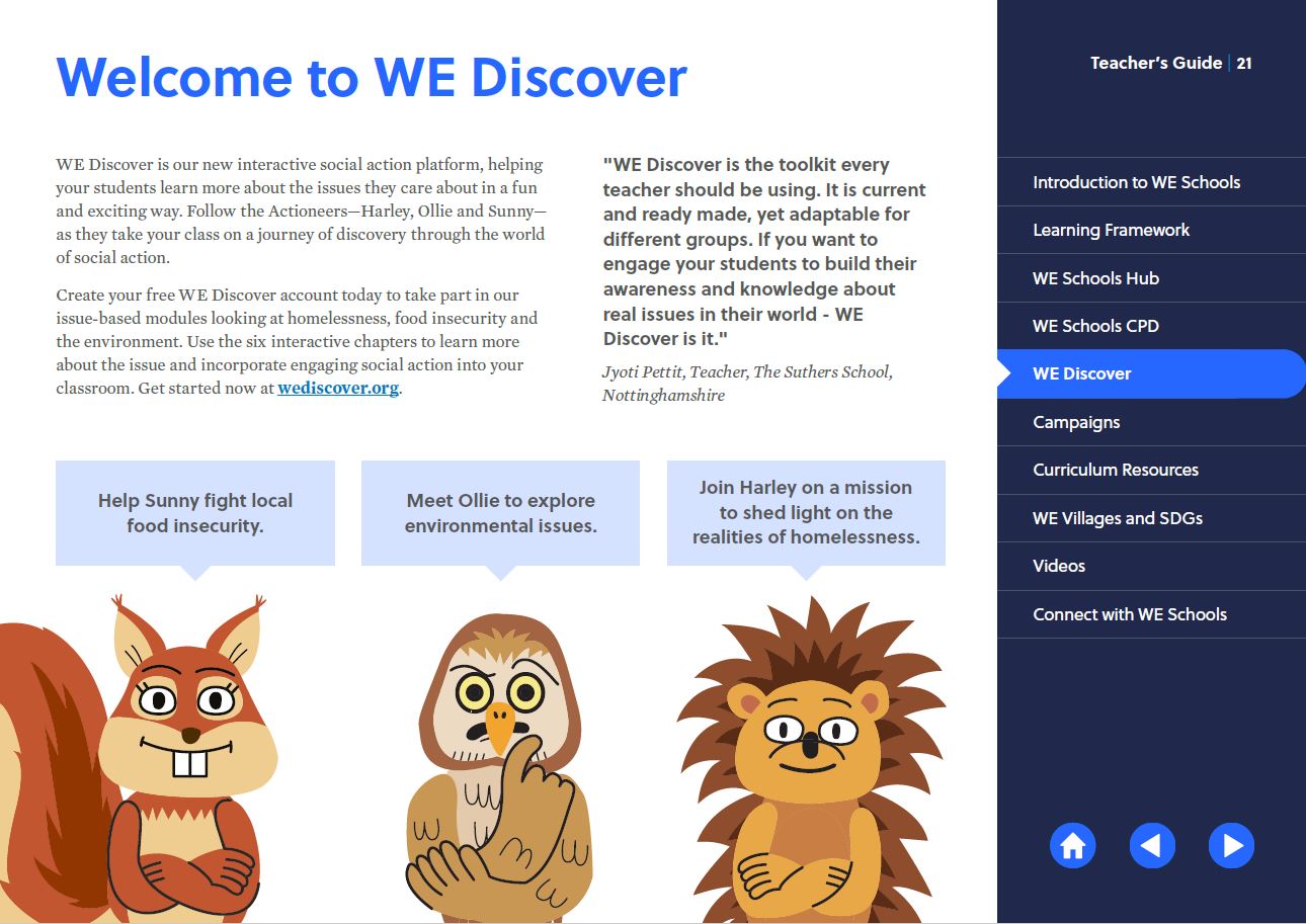 WE Discover