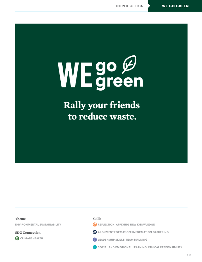 WE Go Green